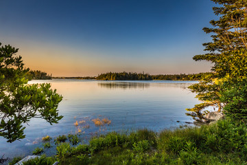 Seascapes from Atlantic Canada along the coastal shoreline.