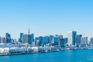 Obraz premium 東京の風景 Tokyo city skyline , Japan