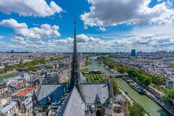 Fototapeta premium ノートルダム大聖堂