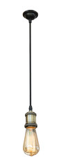 Modern hanging lamp, isolated on white background.