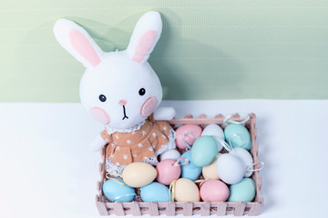 Rabbit and Easter Egg