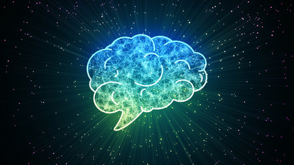  Artificial Intelligence Concept.
