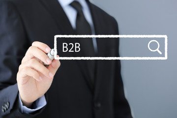 B2B Concept For Business