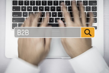B2B Concept For Business