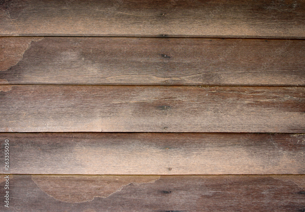Poster the background of the surface of the wood is leaking.