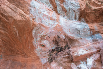Orange stone pattern ,Phu Sing Bueng Kan