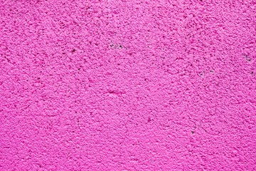 Pink Paint on Concrete Wall Texture Background.