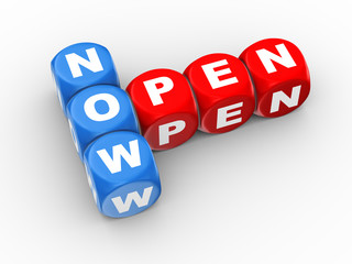 3d crossword now open