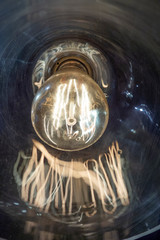 vintage tungsten light bulb