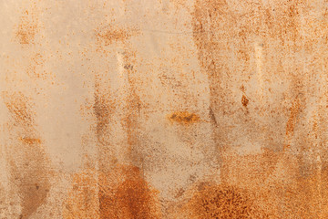 Orange Metal rusty background, Metal grunge texture