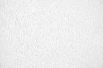 White Painted Concrete Wall Background.