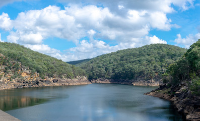 Fototapeta premium Water storage dam