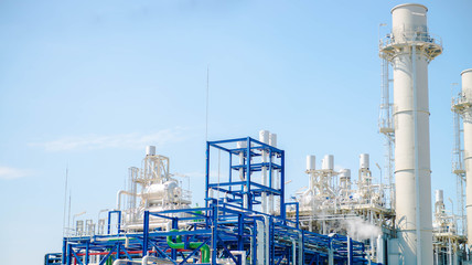 oil and gas industry in powerplant