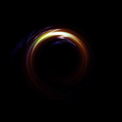 circle flare with rays