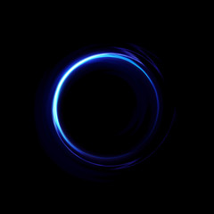 circle flare with rays