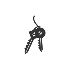 House key graphic design template vector isolated