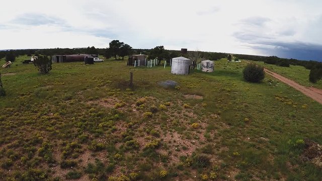 Abandoned Off Grid Homestead Fly-Over
