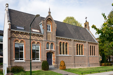 Fototapeta na wymiar chapel of old Sint Fransiscus Monastery in Haaren, The Netherlands
