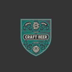 Beer label design