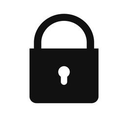 Lock Icon. Flat style vector EPS.