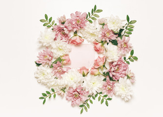 Romantic floral background