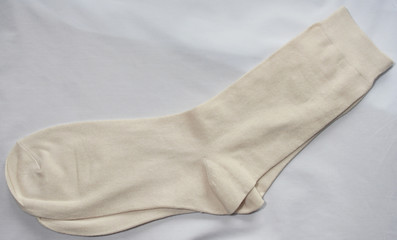 Fototapeta na wymiar socks on white background men's clothing