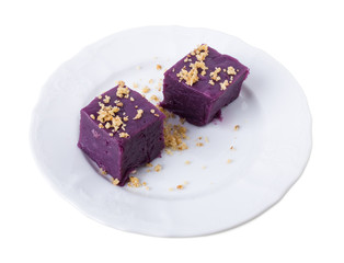 Traditional georgian dessert from grapes.
