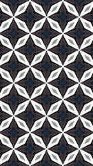 Ornate geometric pattern and abstract colored background