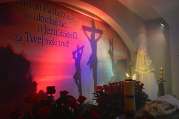 Tridiuum Paschalne -Wielki Piątek Męka Pana Jezusa   - obrazy, fototapety, plakaty