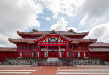 Naklejka premium 首里城