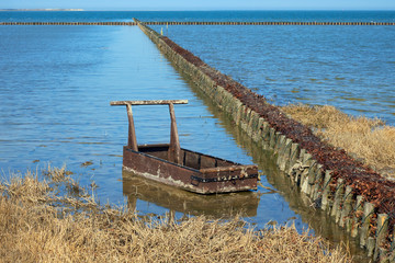 Wattschlitten, Wattenmeer Ostfriesland