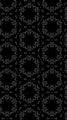 Ornate geometric pattern and abstract colored background