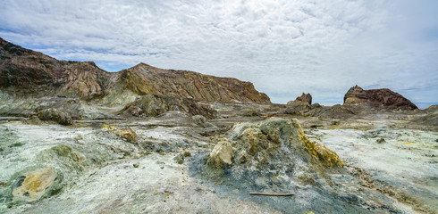volcanic crater,white island,new zealand 5