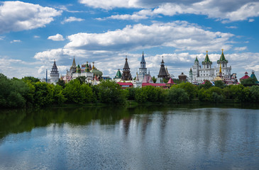 Obraz premium Izmaylovsky Kremlin in Moscow.
