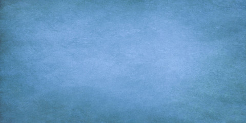 Blue wide grunge effect texture.