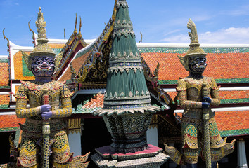 wat pra keo tempel in bangkok