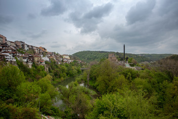 Fototapeta na wymiar Ciudad medieval de Veliko Tarnovo, Bulgaria