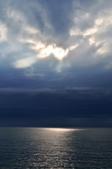Sky and Sea Skyline Nature Landscape