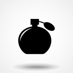 Perfume Icon Vector Isolated In Flat Style Vector For Apps, UI, Websites. Black Icon Vector Illustration