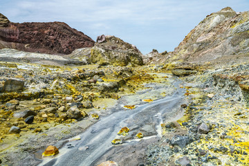 volcanic crater,white island,new zealand 24