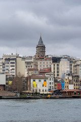 Fototapeta premium Galata Tower in Istanbul Turkey 