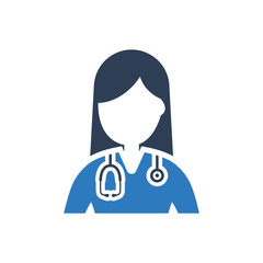 Female Doctor Icon