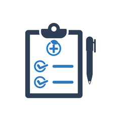 Medical Report Checklist Icon