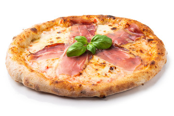 Pizza con speck e provola
