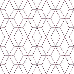 Geometric background with rhombus. Abstract geometric pattern. Golden texture.Vector seamless geometric pattern.