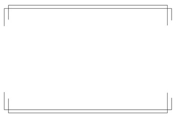 Obraz premium Frame vector icon