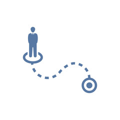 Simple Illustration of Navigation Icon