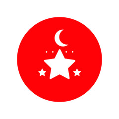 star red icon, logo
