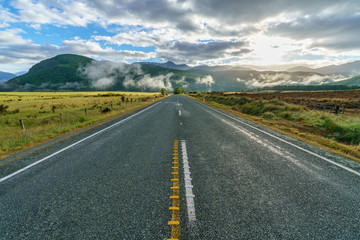 on the road to milford sound, southland, new zealand 4