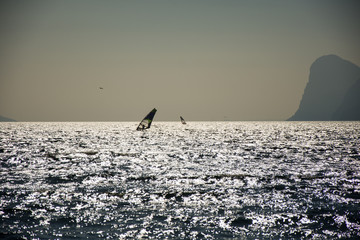 Surfer Torbole Gardasee